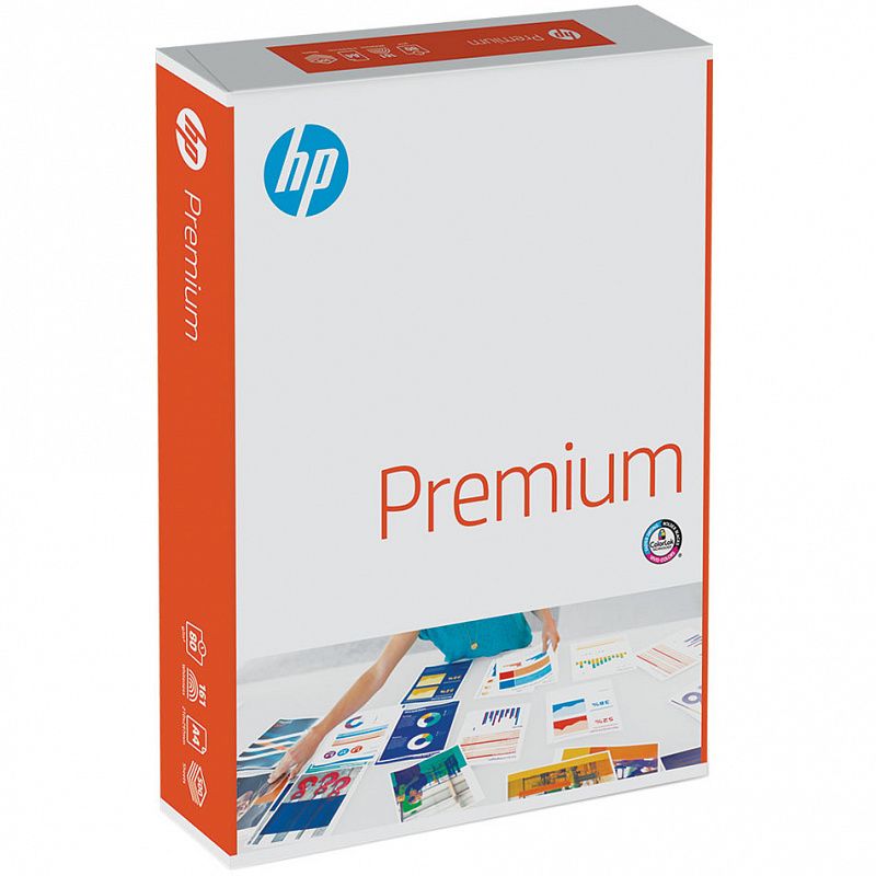 Папір для друку HP Premium A4, 80 г/м2, 500 арк., білий